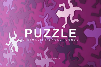 Puzzle Abstract Backgrounds