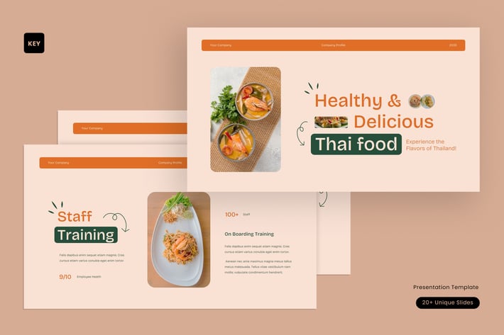 Orange Green Creative Company Profile I 004