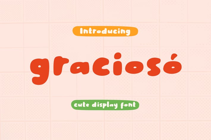 Gracioso Cute Font