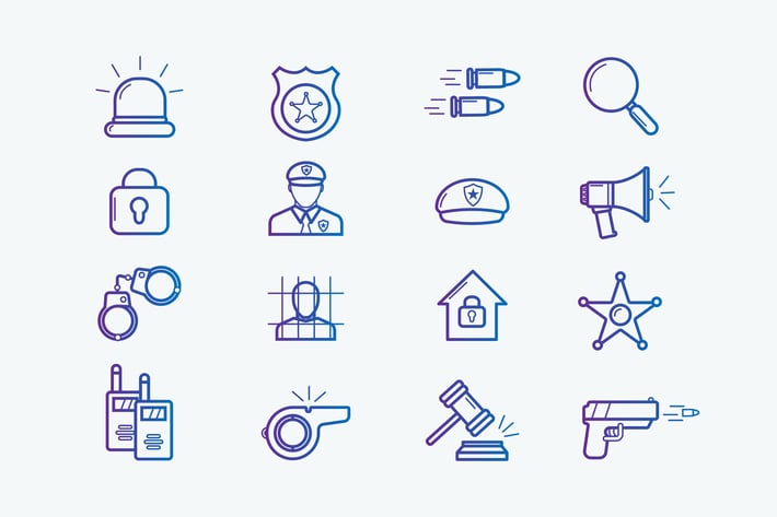 Law Enforcement Icons