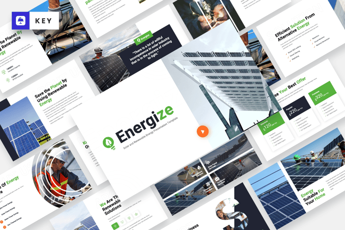 ENERGIZE - Renewable Energy Keynote Template