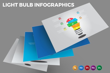 Light Bulb – Infographics Design