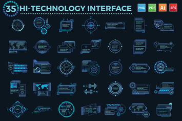 35 Hi-Technology Interface design