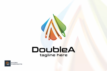 Double A / Letter A - Logo Template