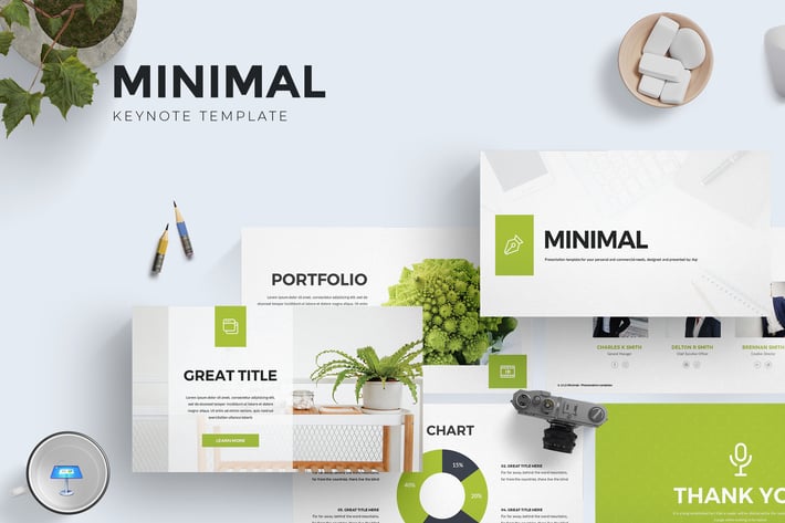 Minimal Keynote Template