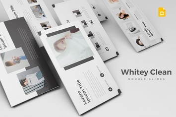 Whitey Clean - Google Slides Template