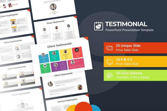 Testimony PowerPoint Presentation Template