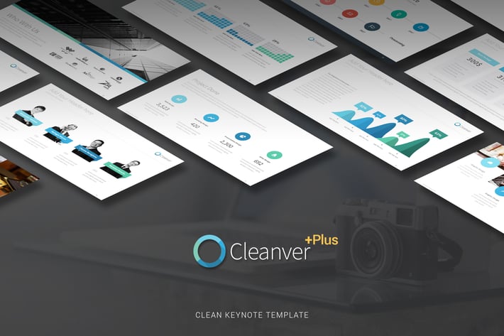 Cleanver - Clean Keynote Template