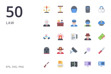 the law icons 50