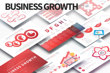 Business Growth - Keynote Infographics Slides