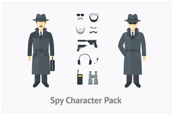 Spy Character Set