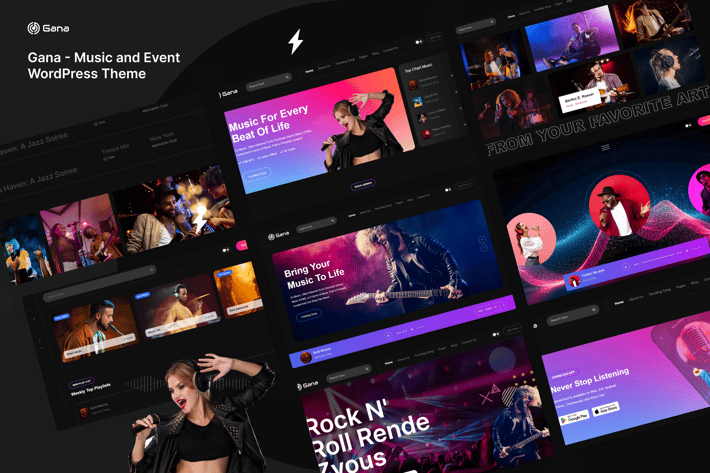 Gana - Music and Event WordPress Theme