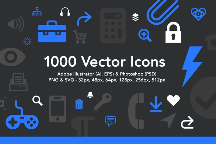 1000 Vector Icons