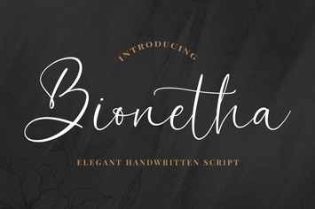 Bionetha - Elegant Script