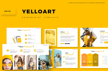 Yelloart - Powerpoint Template