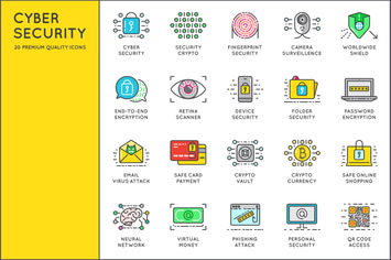 Awesome Cyber Security Icons