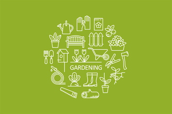 Garden Objects Icons