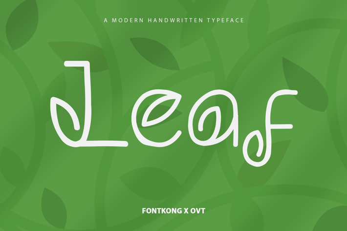 Leaf - Modern Handwritten Typeface