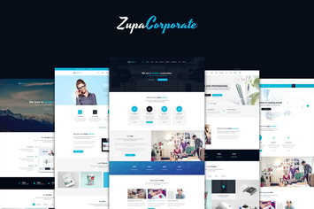 ZupaCorporate – Business and Corporate PSD
