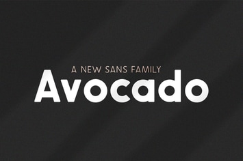 Avocado Sans Font Family
