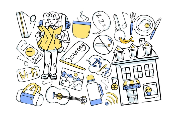 Road Trip Doodles