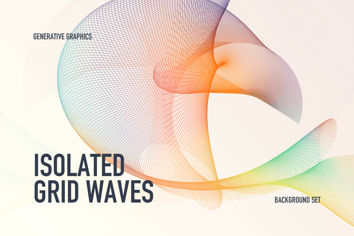 Isolated Grid Waves Backgrounds