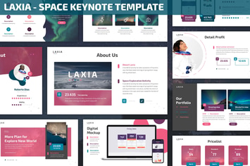Laxia - Space Keynote Template