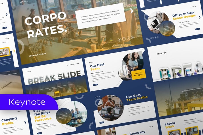Corporate. Keynote Presentation Template