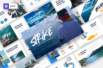 Strike - Fishing Club Keynote Template