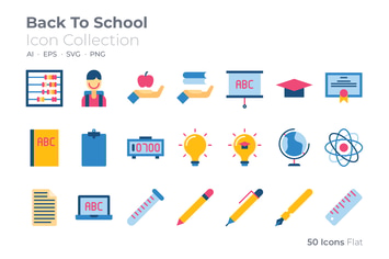 Back To School Color Icon