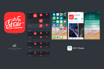 iOS 11 App Icon Template