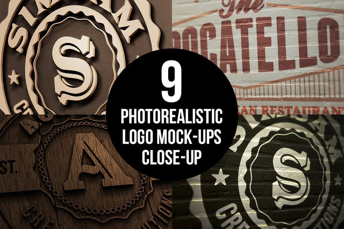 Photorealistic Close-up Mock-ups v.1