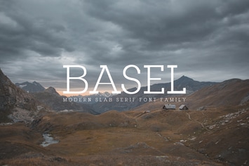 Basel Slab Serif Font Family