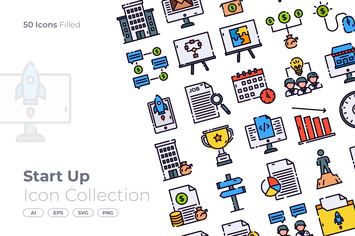 Start Up Filled Icon