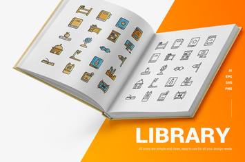 Library - Icons