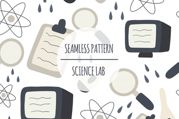 Science Lab – Seamless Pattern