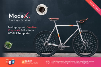 Modex - One Page Parallax