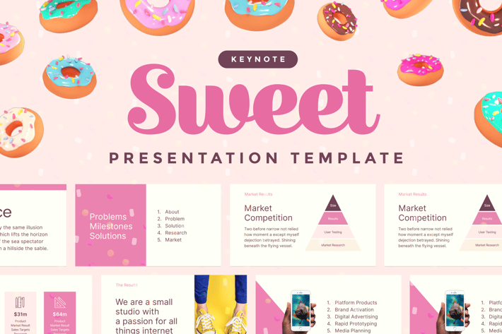 Sweet — Keynote Presentation Template
