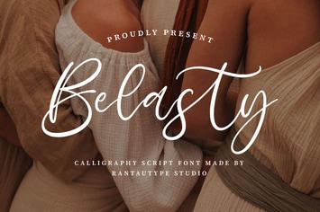 Belasty Calligraphy Script Font