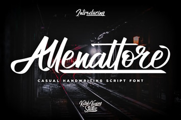 Allenattore - Casual Script Font