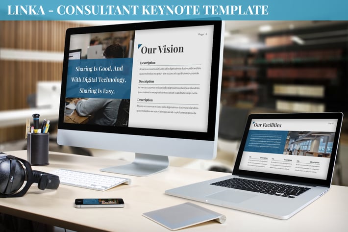 Linka - Consultant Keynote Template