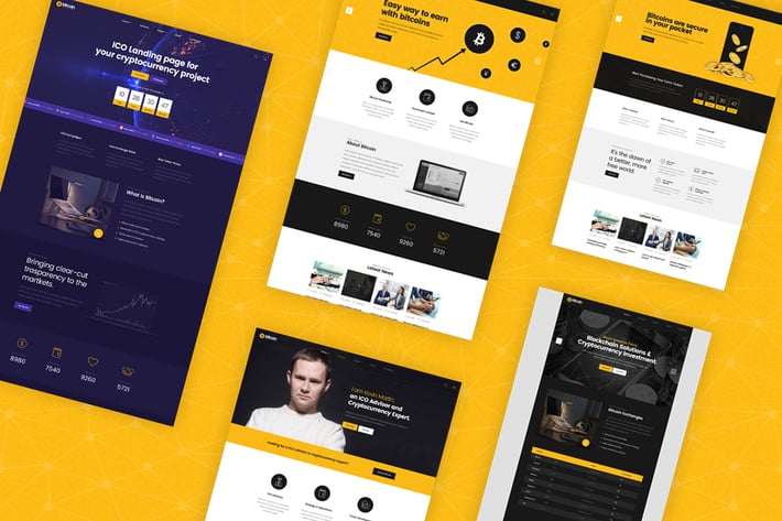Bomex - Cryptocurrency & Bitcoin HTML Template