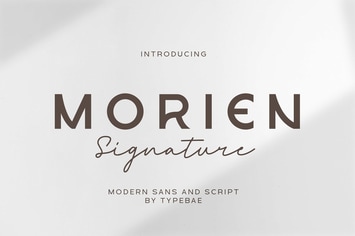 Morien - Modern Font Duo