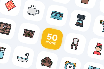 Hotel Services Icons