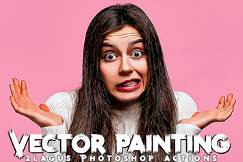 Vector Painting Photoshop Actions 
