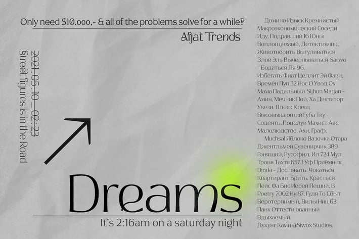 Afjat Trends Light - Latin, Cyrillic & Greek