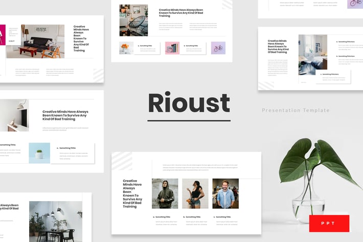 Rioust - Interior Design Powerpoint Template