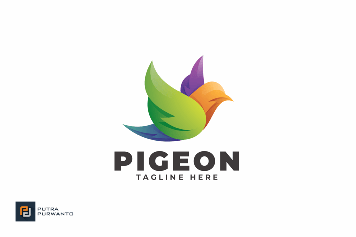 Pigeon - Logo Template