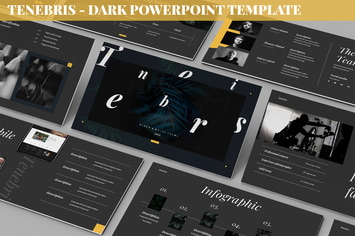 Tenebris - Dark Powerpoint Template