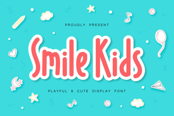 Smile Kids - Playful & Cute Font